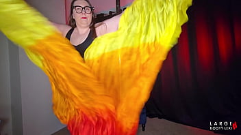 Thick bbw try on haul wiith 5 tight gym shorts hugging juicy ass dirty talk stripteases and naughty dance 4k landscape