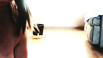 Sexy bbw scrubs the floor remaster