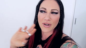 Jenevieve hexxx sexy ddd tits tattoed hottie pov huge cock blowjob and cum swallow