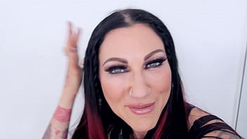 Jenevieve hexxx sexy ddd tits tattoed hottie pov huge cock blowjob and cum swallow