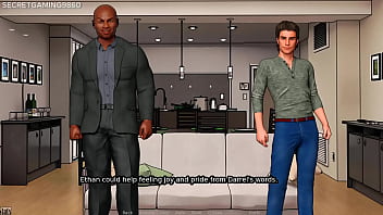 Cuckold husband gets too excited watching his beloved wife fuck a very big black cock a couple's duet of love & lust 11 by king b 3d cuckold bbc porn game