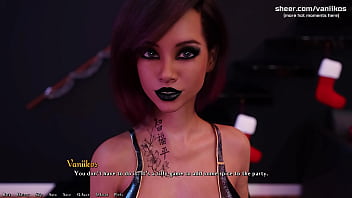 Being a dik episode 11 busty goth girl lost bet and sucks some big dick she gets horny and wants her tight hairy pussy fucked too 3d animated porn game part #89