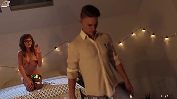 Taboo university #31 creampie inside weird busty nerdy girl she can't take my big white cock