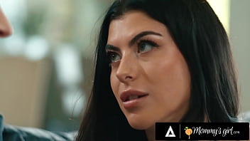 Hot babe fucks neglected redhead milf