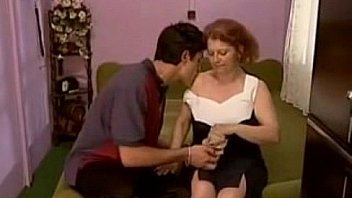 Granny bbw ildiko fucks young cock