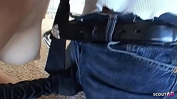 German blonde pornstar annette schwarz get femdom anal sex by old guy with toys and cock before swallow load