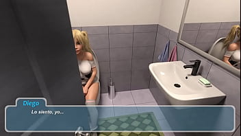 1 Rosie En El Baño Y Entra Su Papá Y Ella Se Enoja Videojuego Porno Happy Summer Traducido thumbnail
