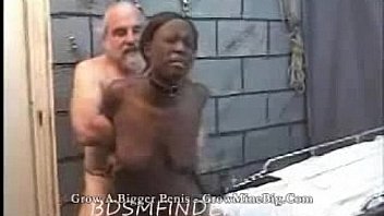 Intense interracial fetish black