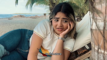 Me dejo follar por un desconocido en una cabaña frente al mar