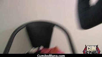 Crazy group interracial blowjob wow 16