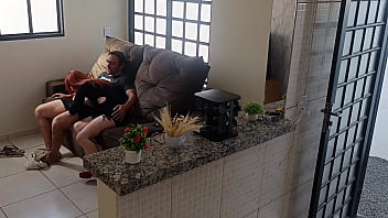 Suspicious husband installs cameras in his house and catches his hot wife having sex with his friend