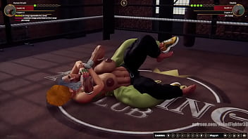 Karen vs diabla nf3d female mma combat ring