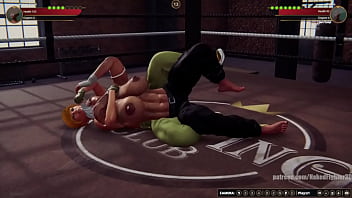 Karen vs diabla nf3d female mma combat ring