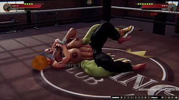 Karen vs diabla nf3d female mma combat ring