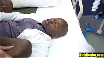 Ebony Doctor Rides Hard Cock thumbnail