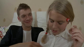 Pink pussy and cute face for slutty marina