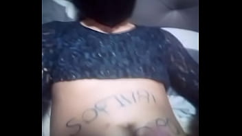 Calentando me antes de ser penetrada