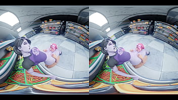 Futa dark bomber fucks in mouth