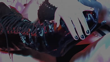 Lesbian foot worship & ballet boots