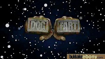 Gorgeous ebony lady sucks white dicks and gangbang fucking 8