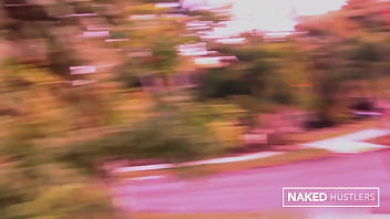 Cupid fucks big booty ebony jayla foxx with his cock made of love