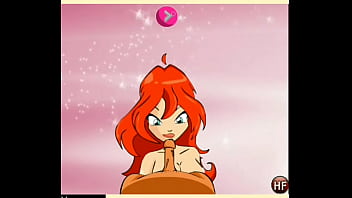 Winx club bloom sucks and gets fucked pov