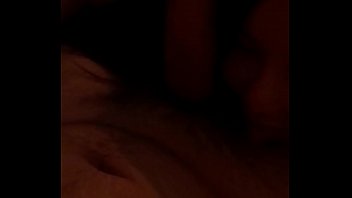 Asian chick giving me a blowjob & then gets fucked