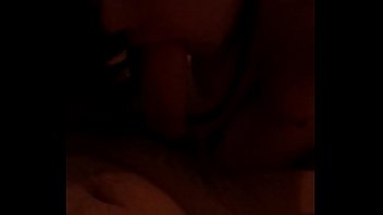 Asian chick giving me a blowjob & then gets fucked