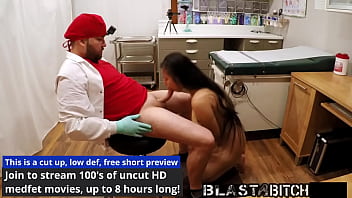 Patient raya nguyen sucks dick and gets fucked by doctor