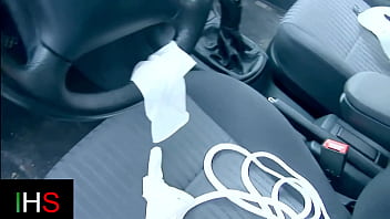 Sublime anal in the woods in the car slut fucked very well in the anus