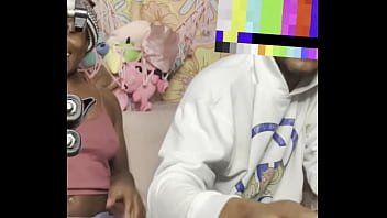 Getting freaky on the couch