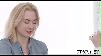 Excited bitch cannot stop performing the passionate oral sex