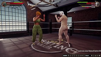 Karen vs yel nf3d mixed kinky combat