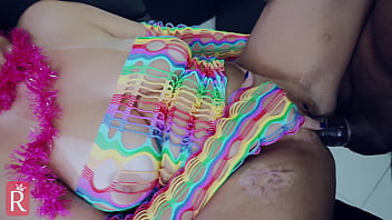 The bbc fuck the ass slut