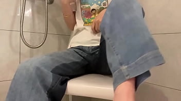 Chinese prostitute peed her jeans when she not allowed to go toilet