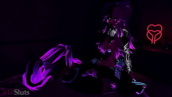 Vipsluts Cyberpunk Psycho Baddie Rides And Sucks Stud thumbnail