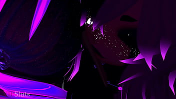 Vipsluts cyberpunk psycho baddie rides and sucks stud