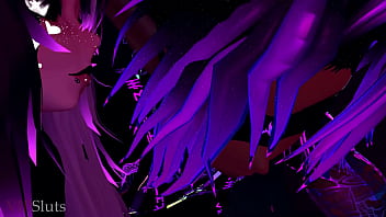 Vipsluts cyberpunk psycho baddie rides and sucks stud