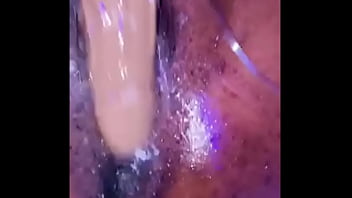 Aunty fucked her self on camera