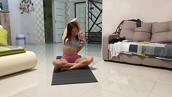 Angie elif hot small tits brunette love play pussy after yoga Angie elif hot small tits brunette love play pussy after yoga