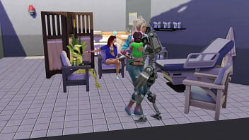 Dixie goes into labor