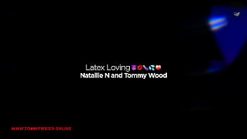 Anal creampie in latex with big ass natalie