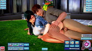 Black haired babe goes for a ride