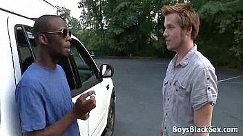Black Boy And White Guy In Interracial Gay Scene 21 thumbnail