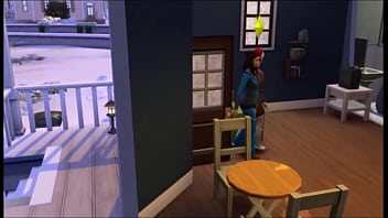 Redhead makes friends with a brunette