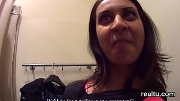 Adorable czech teen was teased in the supermarket and penetrated in pov