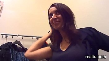 Adorable czech teen was teased in the supermarket and penetrated in pov