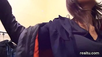 Adorable czech teen was teased in the supermarket and penetrated in pov