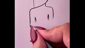 Pencil drawing girl back side video for beginners