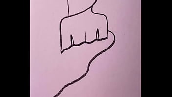 Pencil drawing girl back side video for beginners